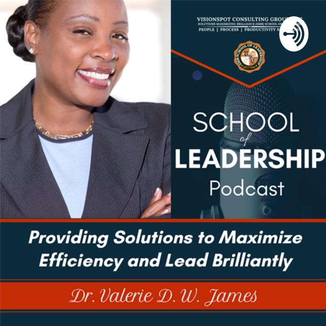 The SMB School of Leadership Podcast with Dr. V - podcast cover