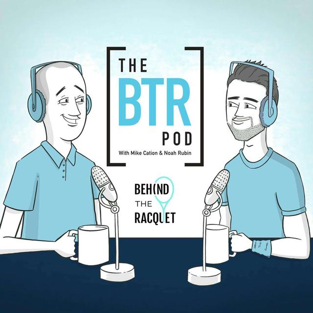 Behind the Racquet Pod - podcast cover