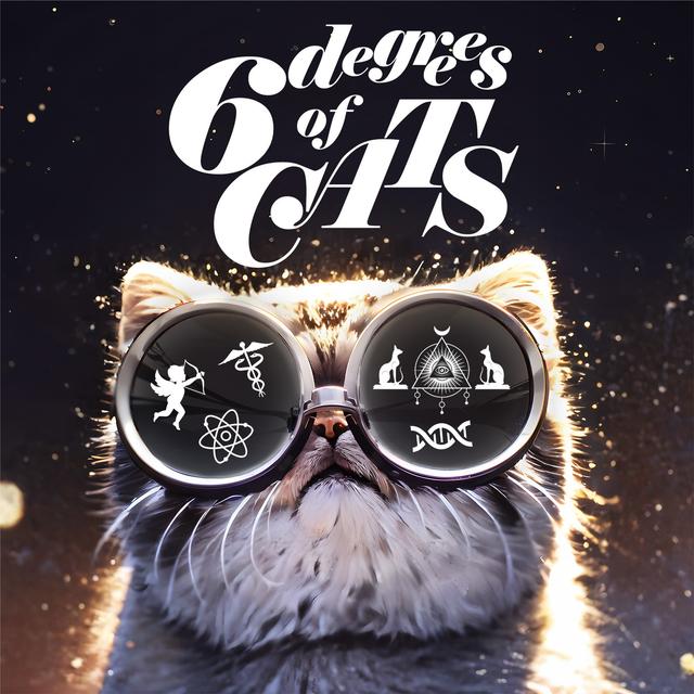 6 Degrees of Cats - podcast cover