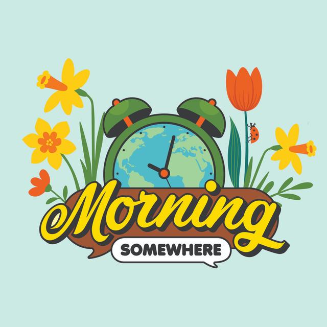 Morning Somewhere - podcast cover