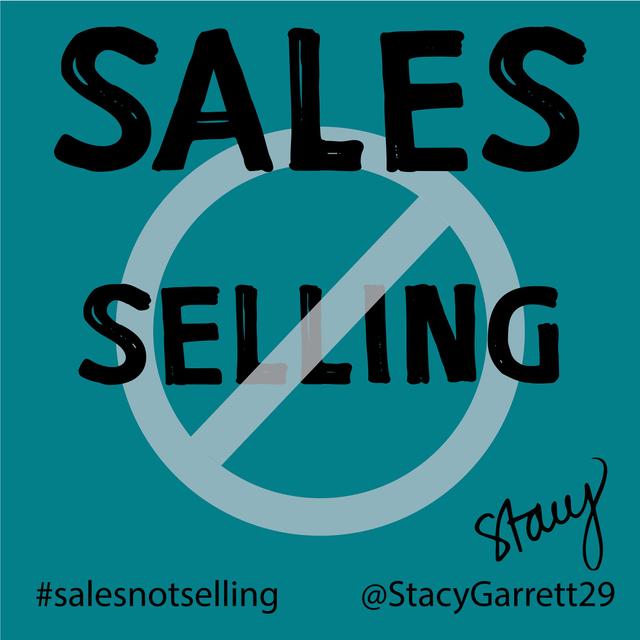 Sales NOT Selling - podcast cover