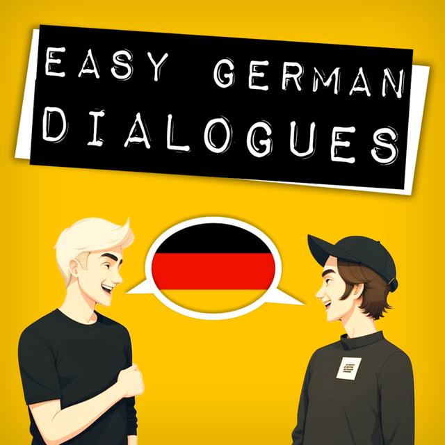 Easy German Dialogues - Deutsch lernen mit Dan - podcast cover