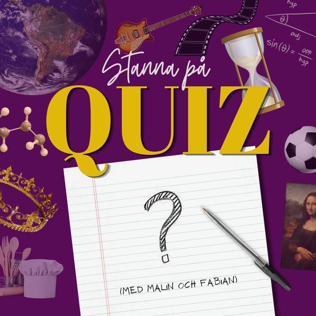 Stanna på quiz - podcast cover