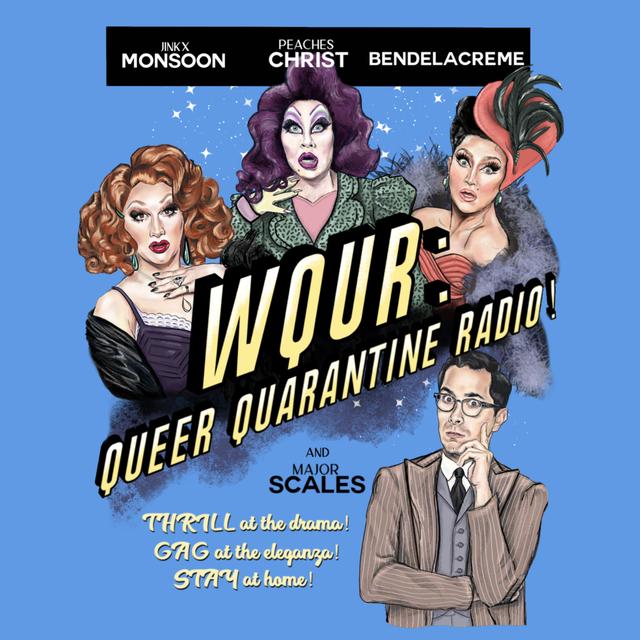 WQUR: Queer Quarantine Radio - podcast cover
