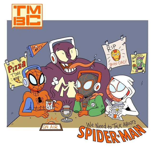 We Need to Talk About Spider-Man - podcast cover