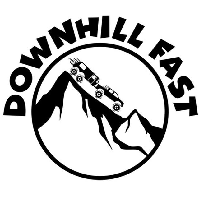 Downhill Fast - podcast cover