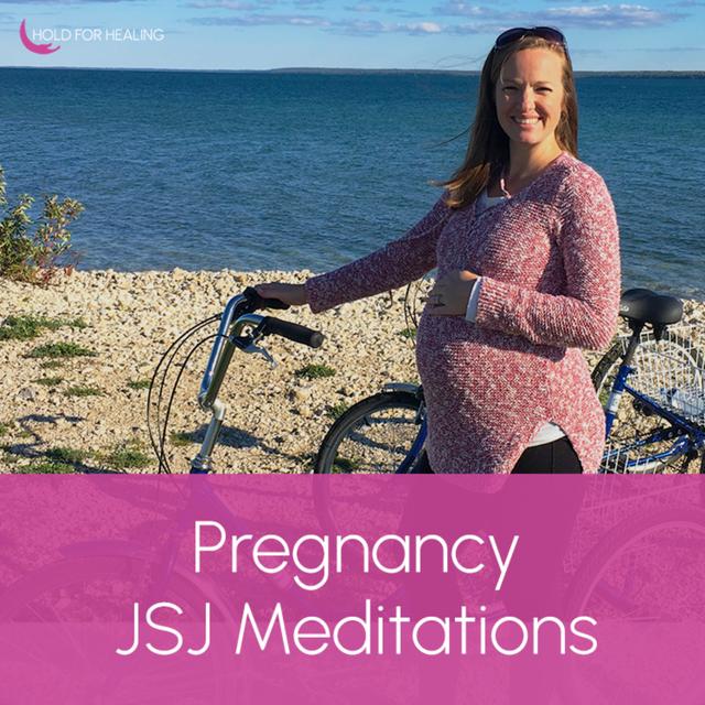 Pregnancy JSJ Meditations - Hold For Healing - podcast cover