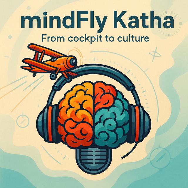 mindFly Katha, From cockpit to culture — one podcast, many flight paths. - podcast cover