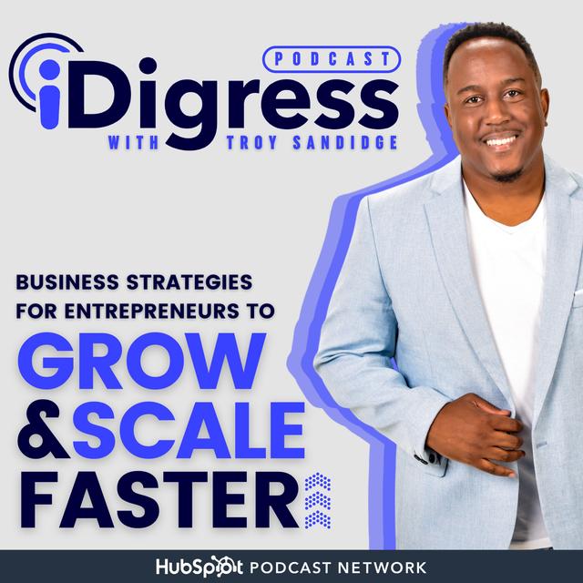 iDigress with Troy Sandidge - podcast cover