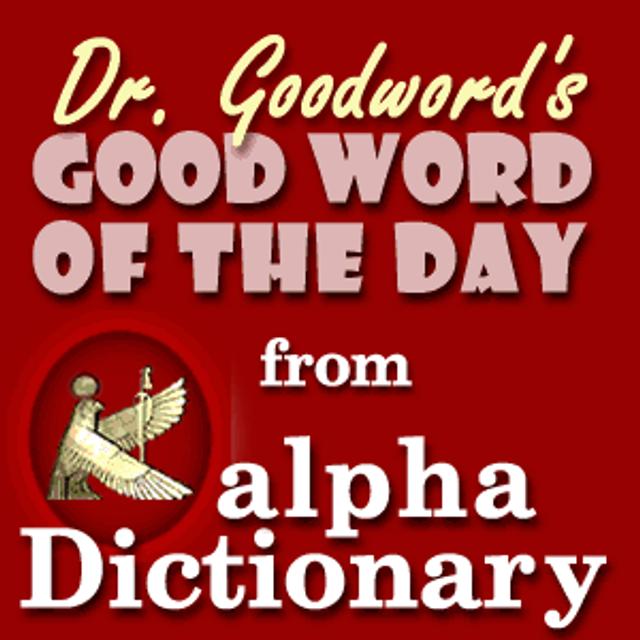 GoodWord from alphaDictionary.com - podcast cover