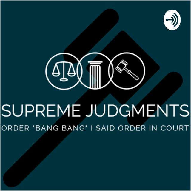 Supreme Judgments - podcast cover