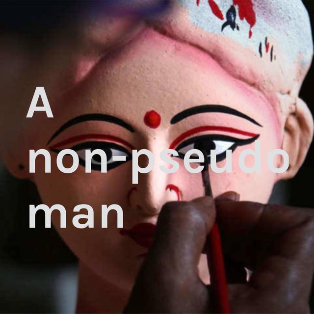 A non-pseudo man - podcast cover