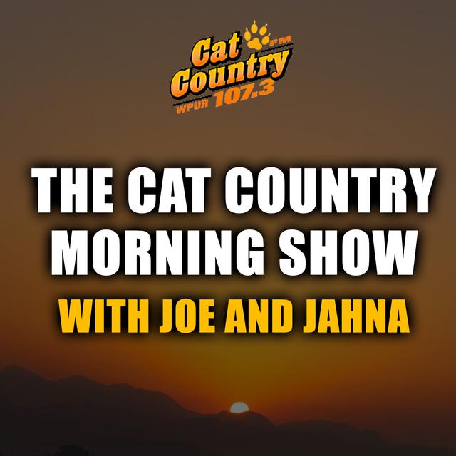 The Cat Country Morning Show with Joe and Jahna - podcast cover