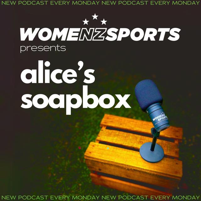 WOMENZSPORTS presents Alice's Soapbox - podcast cover