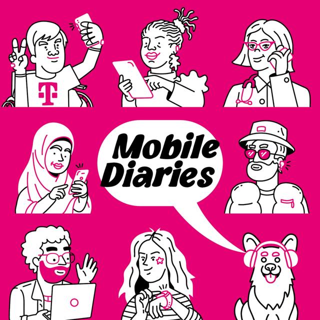Mobile Diaries - podcast cover