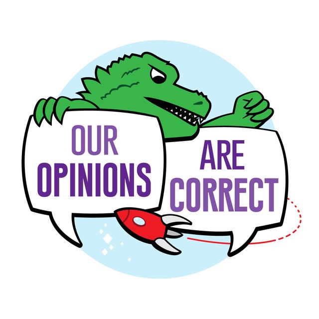 Our Opinions Are Correct - podcast cover