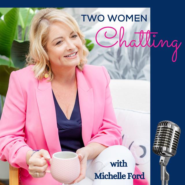 Two Women Chatting - podcast cover