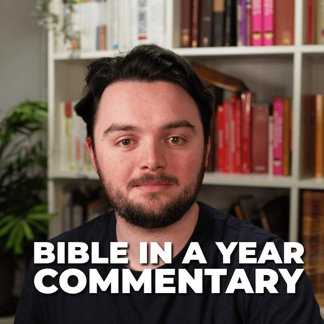 Bible in a Year Commentary with Bryn - podcast cover