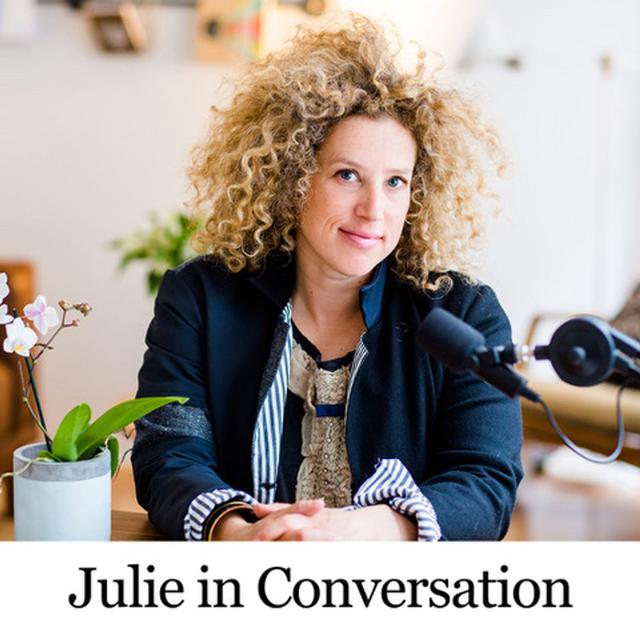 Julie in Conversation - podcast cover