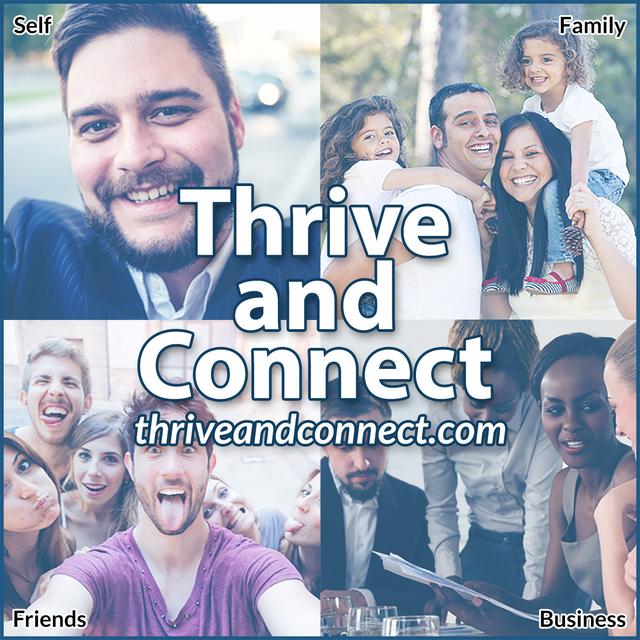 Thrive and Connect - podcast cover