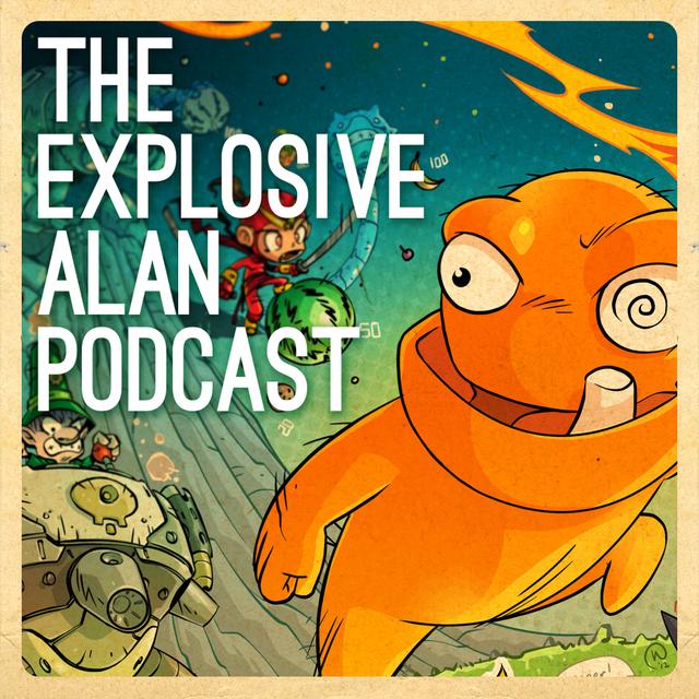 The Explosive Alan Podcast - podcast cover