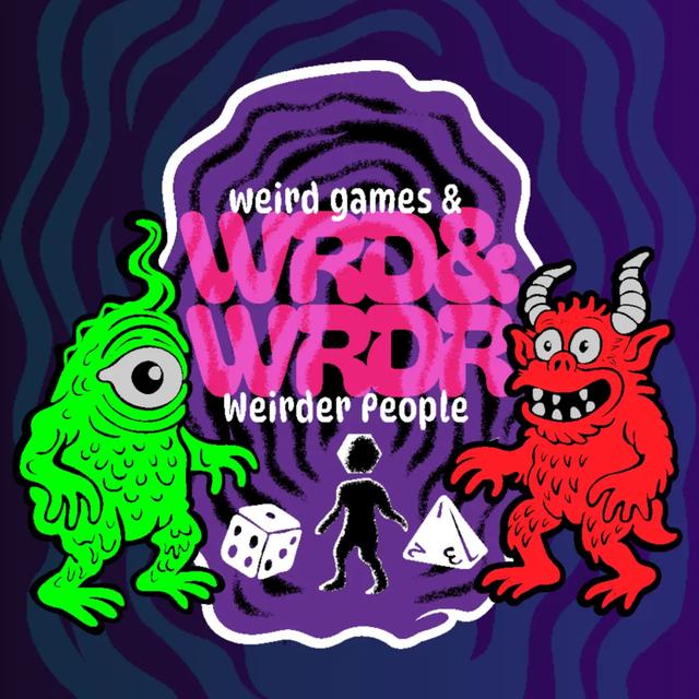 Weird Games and Weirder People - podcast cover
