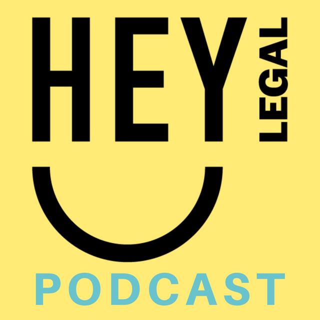 Hey Legal Podcast - podcast cover
