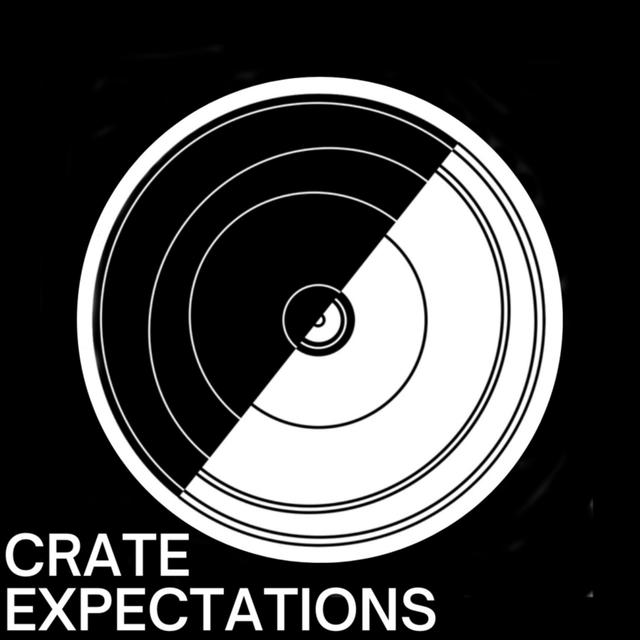 Crate Expectations vinyl podcast - podcast cover