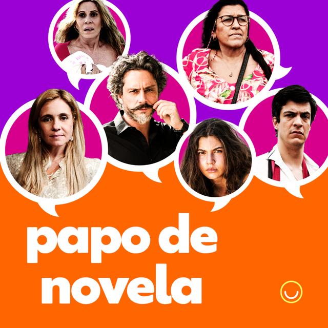 Papo de Novela - podcast cover