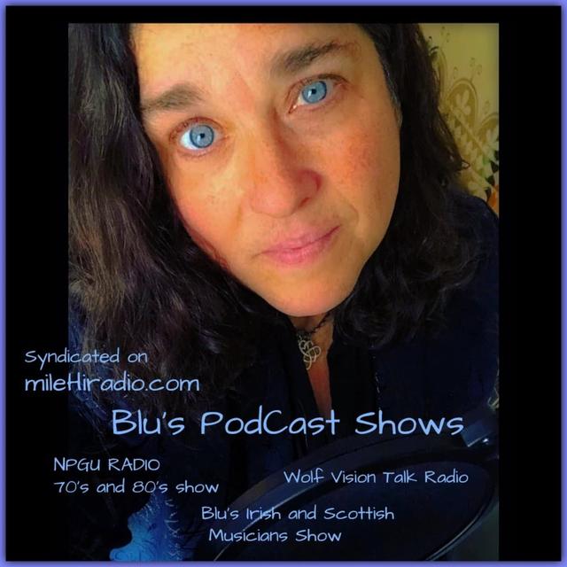 Blu's Podcast Music Shows - podcast cover