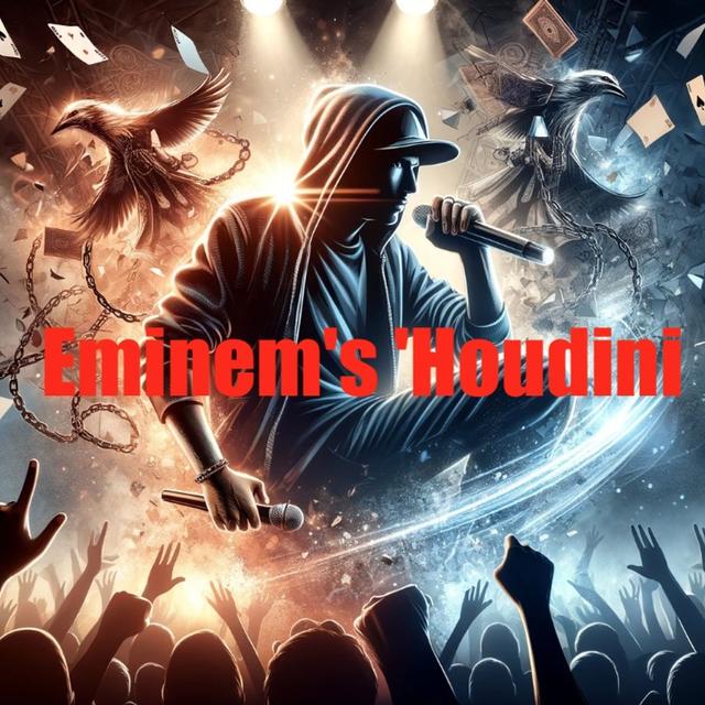 Eminem's 'Houdini - podcast cover