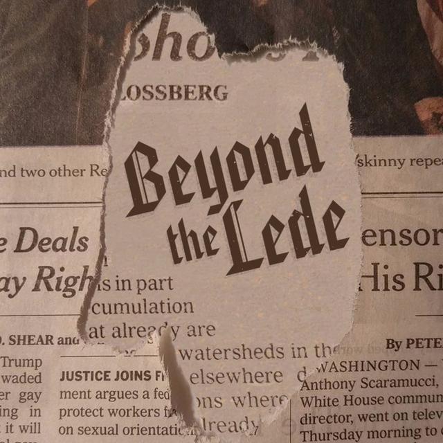 Beyond The Lede - podcast cover