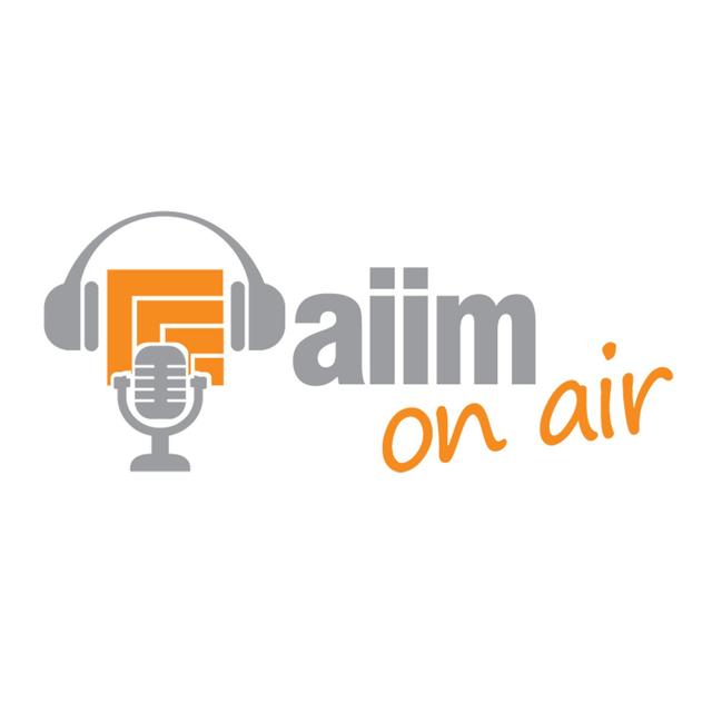 AIIM On Air - podcast cover