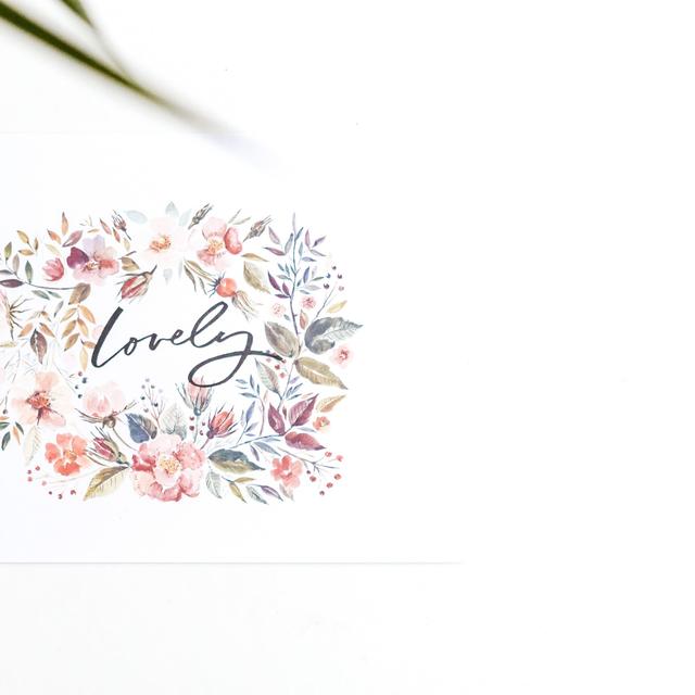 Lovely said it - podcast cover