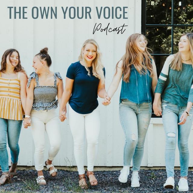 Own Your Voice Podcast - podcast cover