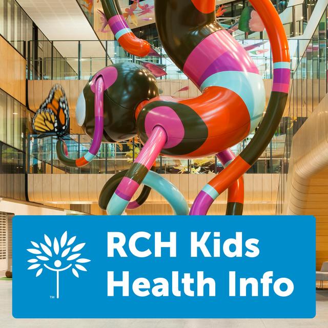 Kids Health Info - podcast cover
