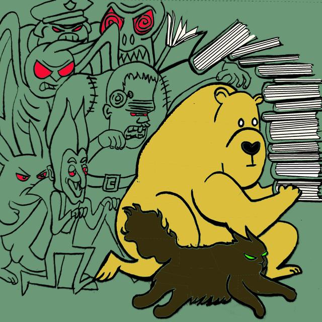 Reading in the Time of Monsters - podcast cover