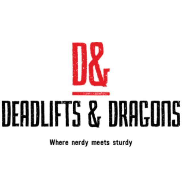 Deadlifts & Dragons - podcast cover