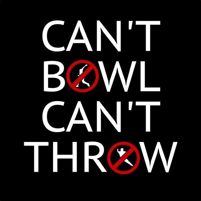Can't Bowl Can't Throw Cricket Show - podcast cover