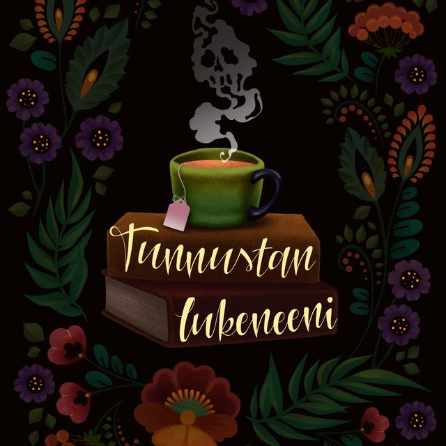 Tunnustan lukeneeni -podcast - podcast cover