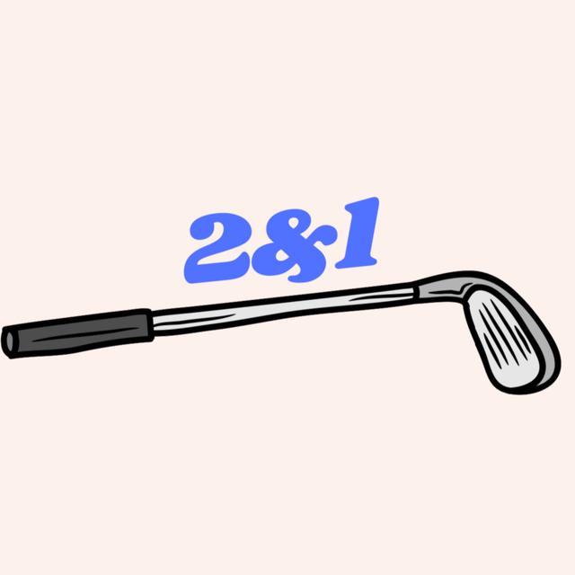 2&amp;1 Golf - podcast cover