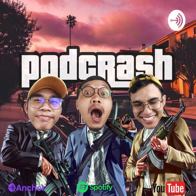 PODCRASHuka - podcast cover