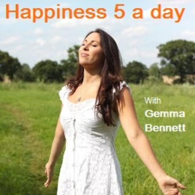 Happiness 5 a day - podcast cover