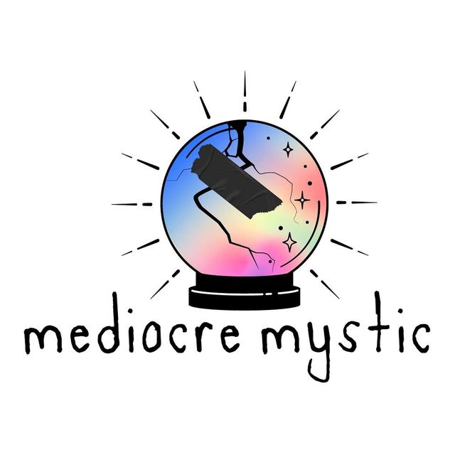 Mediocre Mystic - podcast cover