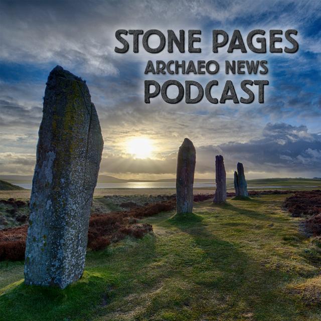 Stone Pages Archaeo News - podcast cover