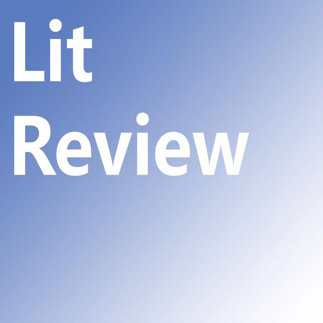 Lit Review - podcast cover