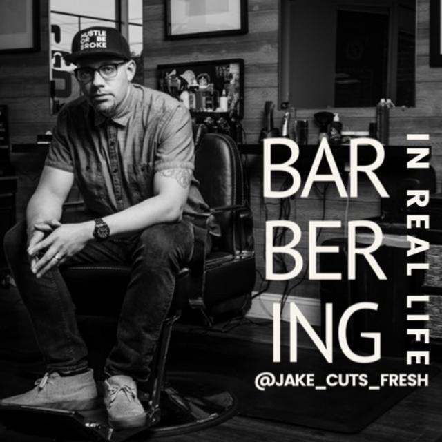 BARBERING in real life. - podcast cover
